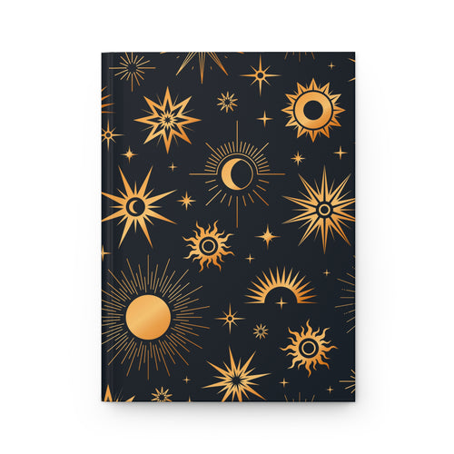 Golden Eclipse Journal by Gift Therapy