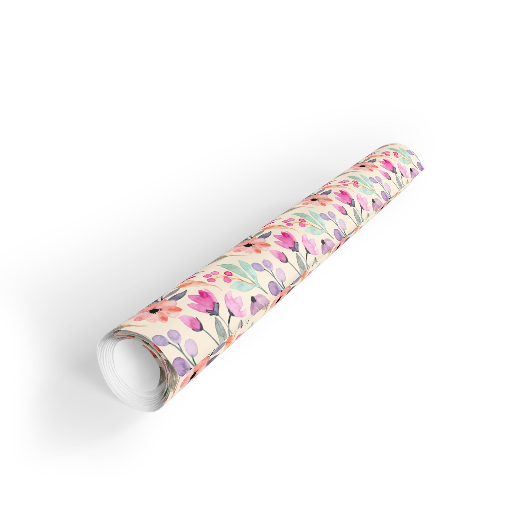 Mother’s Touch | Soft Spring Floral Wrapping Paper