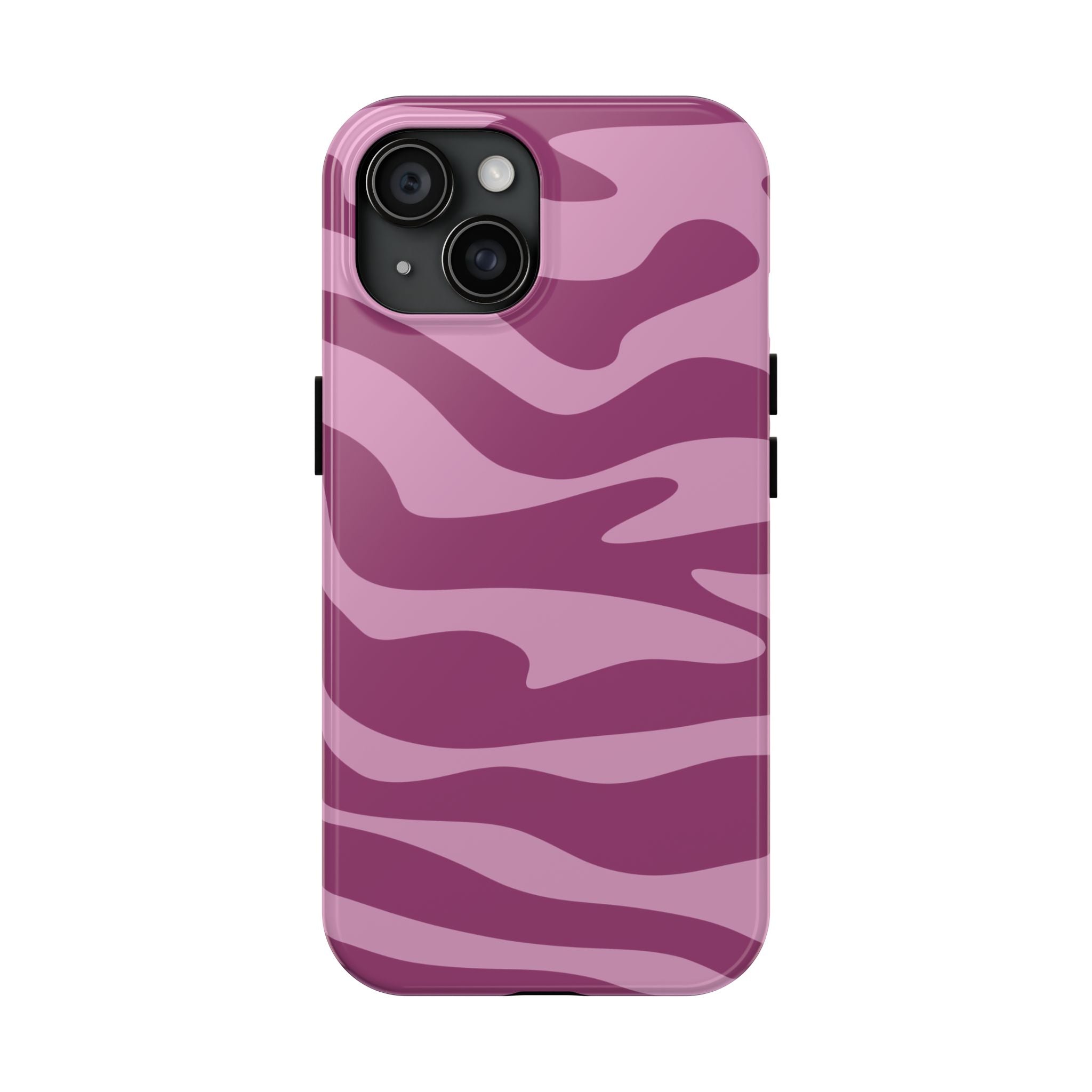 Rosé Drift | Pink Abstract Camo Phone Case