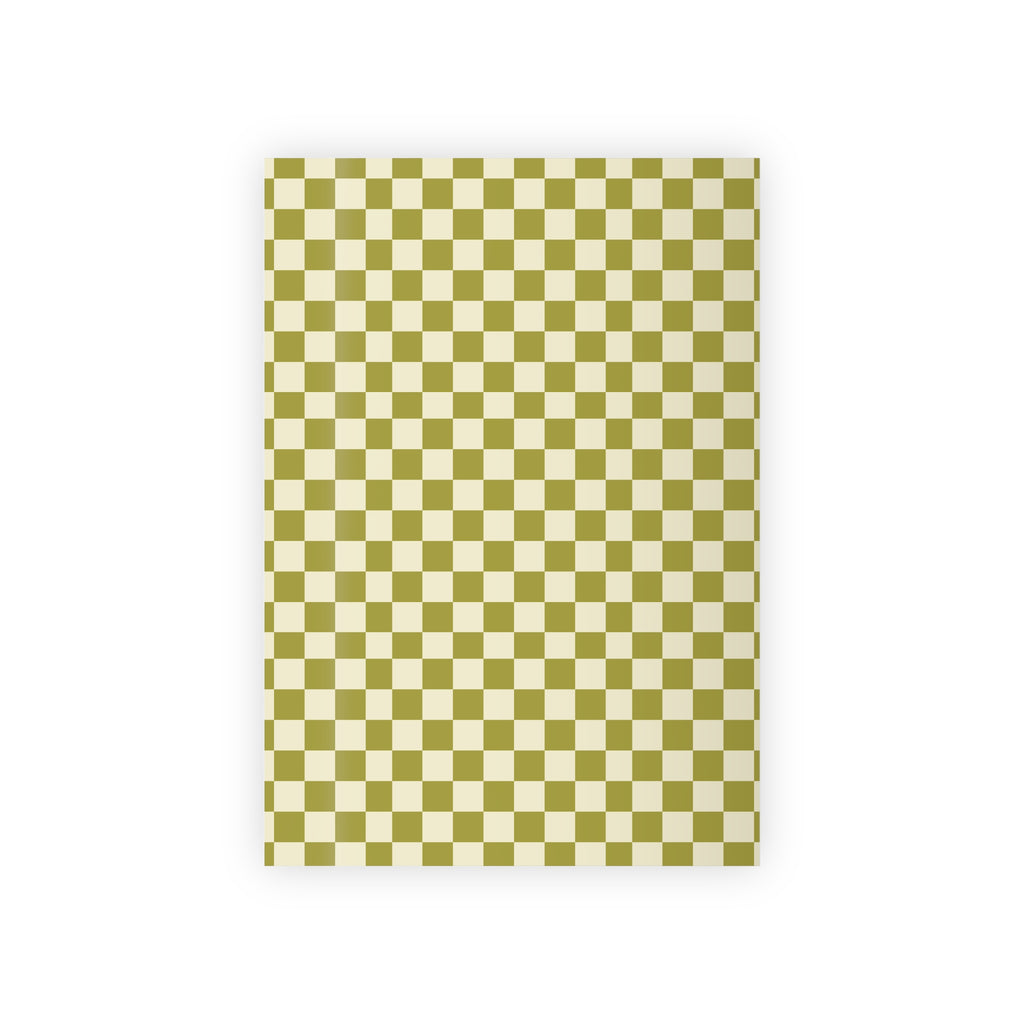 Olive Check | Wrapping Paper