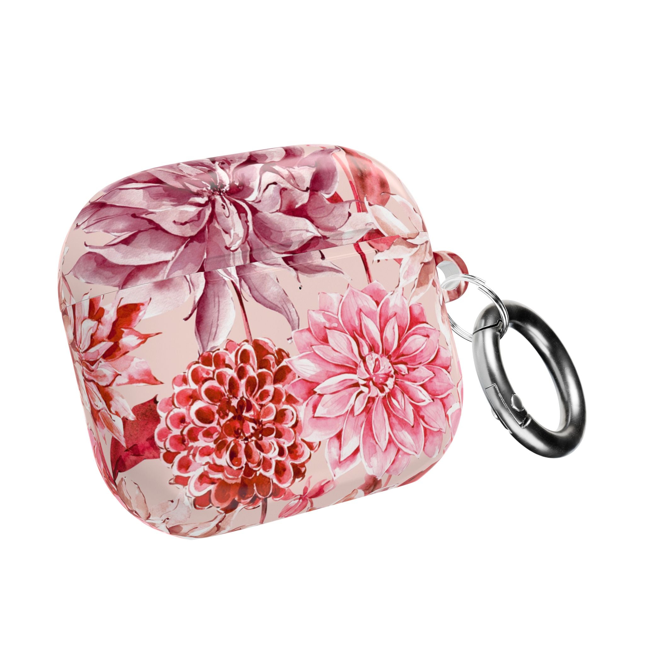 Petal Devotion | Blush Dahlia Floral AirPods Case