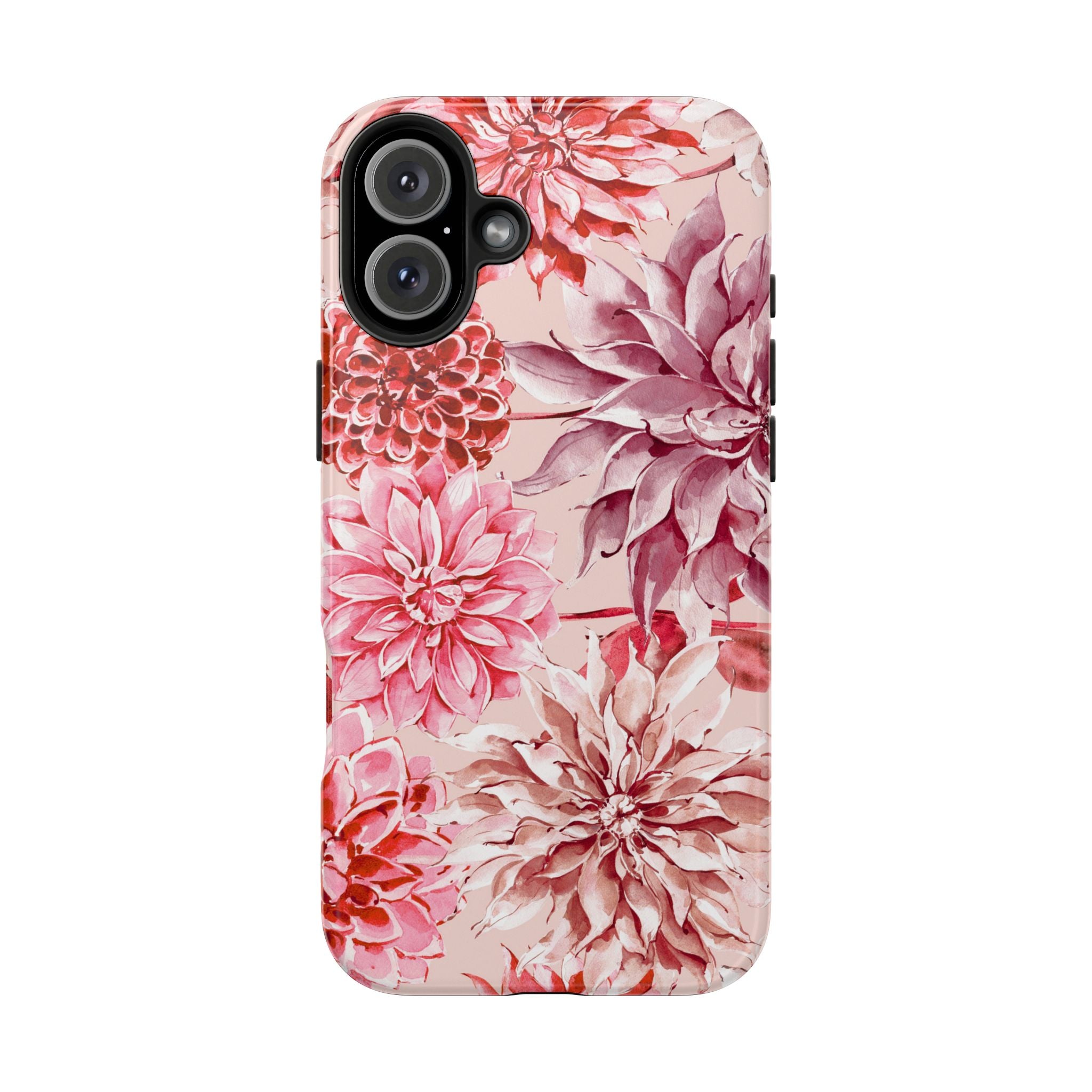 Petal Devotion | Blush Dahlia Floral Phone Case