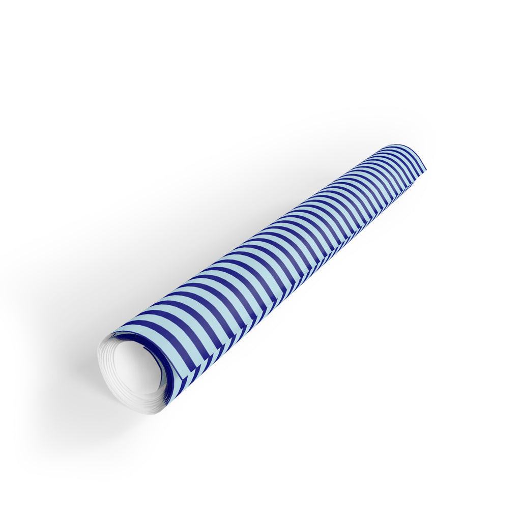 Blue Pinstripe | Wrapping Paper