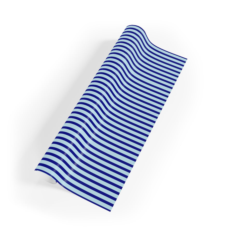 Blue Pinstripe | Wrapping Paper