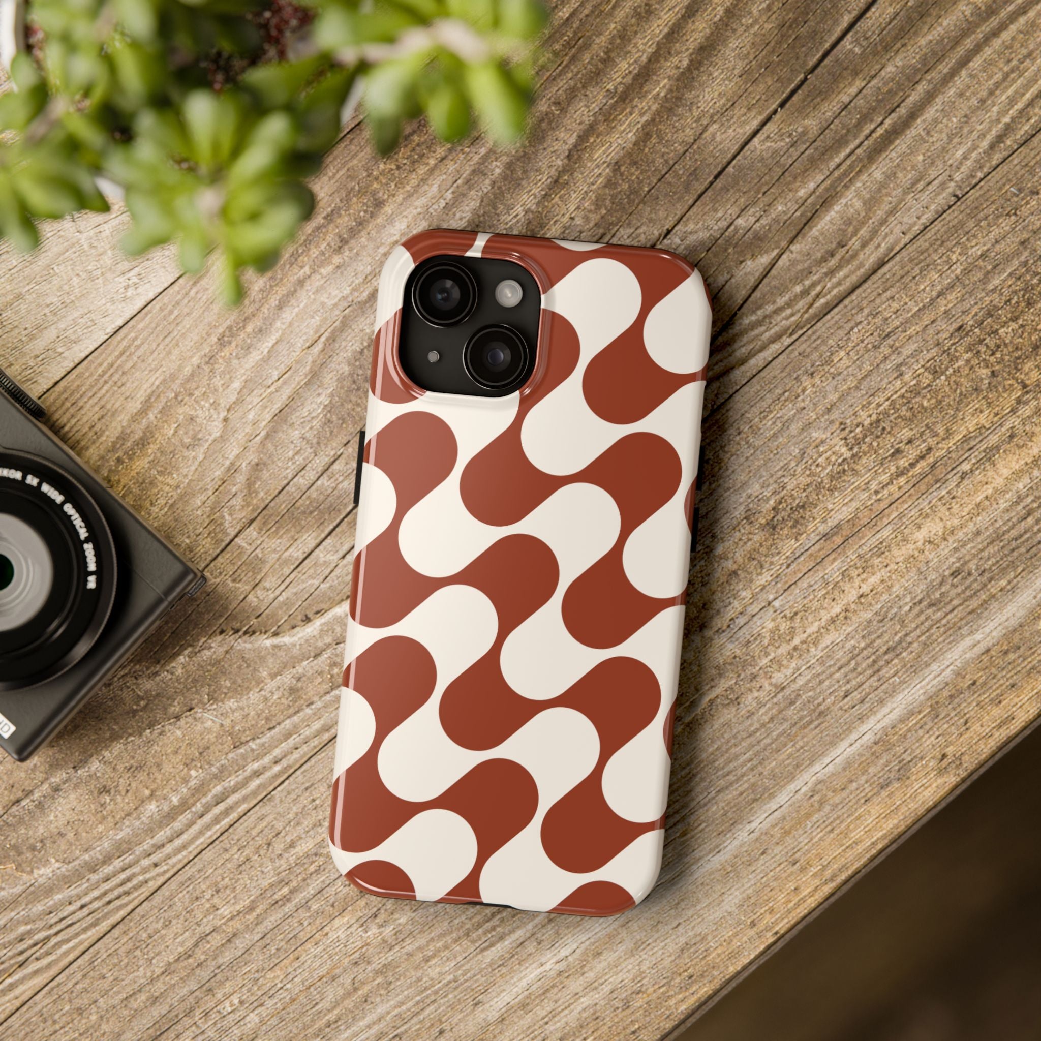 Terra Flow | Rust Abstract Mod Tough Phone Case