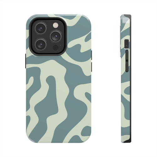 Blue Drift | Soft Blue Camo Phone Case