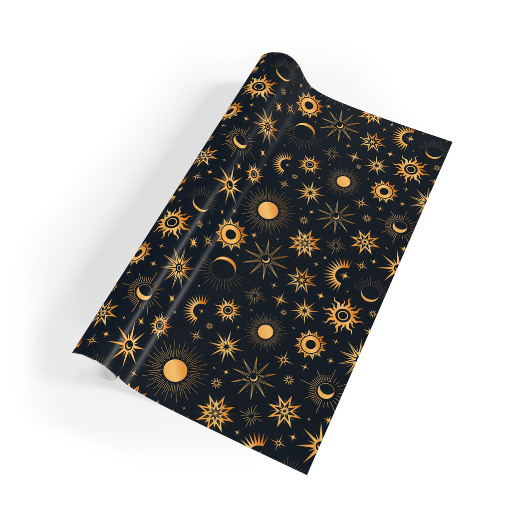 Golden Eclipse | Wrapping Paper