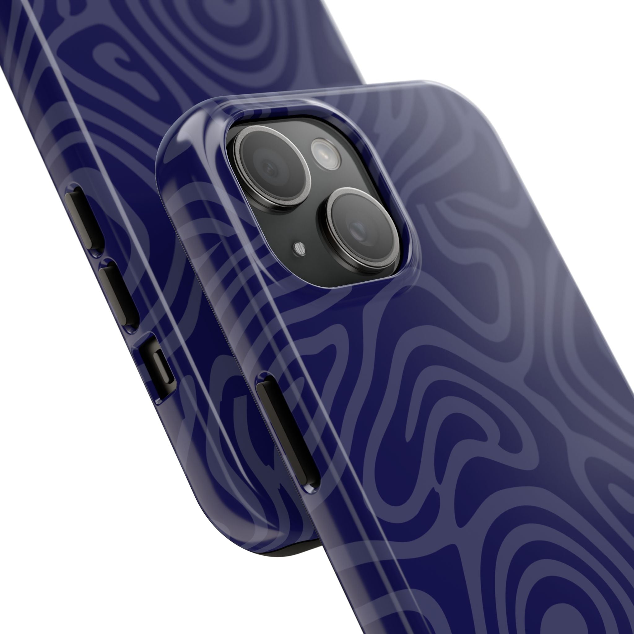 Indigo Swirl | Tough Phone Case