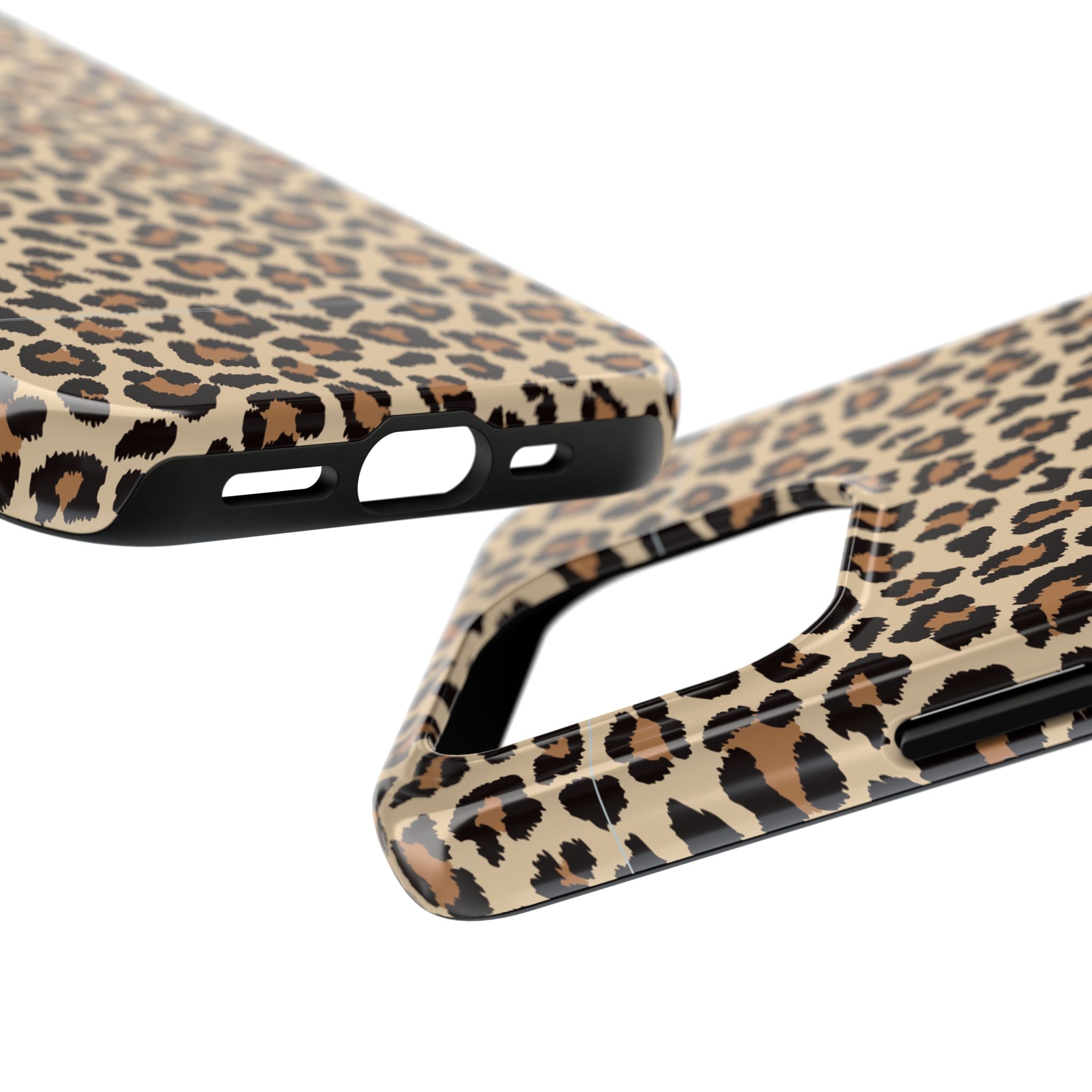 Leopard Hour | Neutral Leopard Print Tough Phone Case