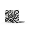 Zebra Addiction | Black & Cream Zebra Print Laptop Sleeve