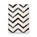 Zig Zag Edit | Black & Cream Chevron Journal