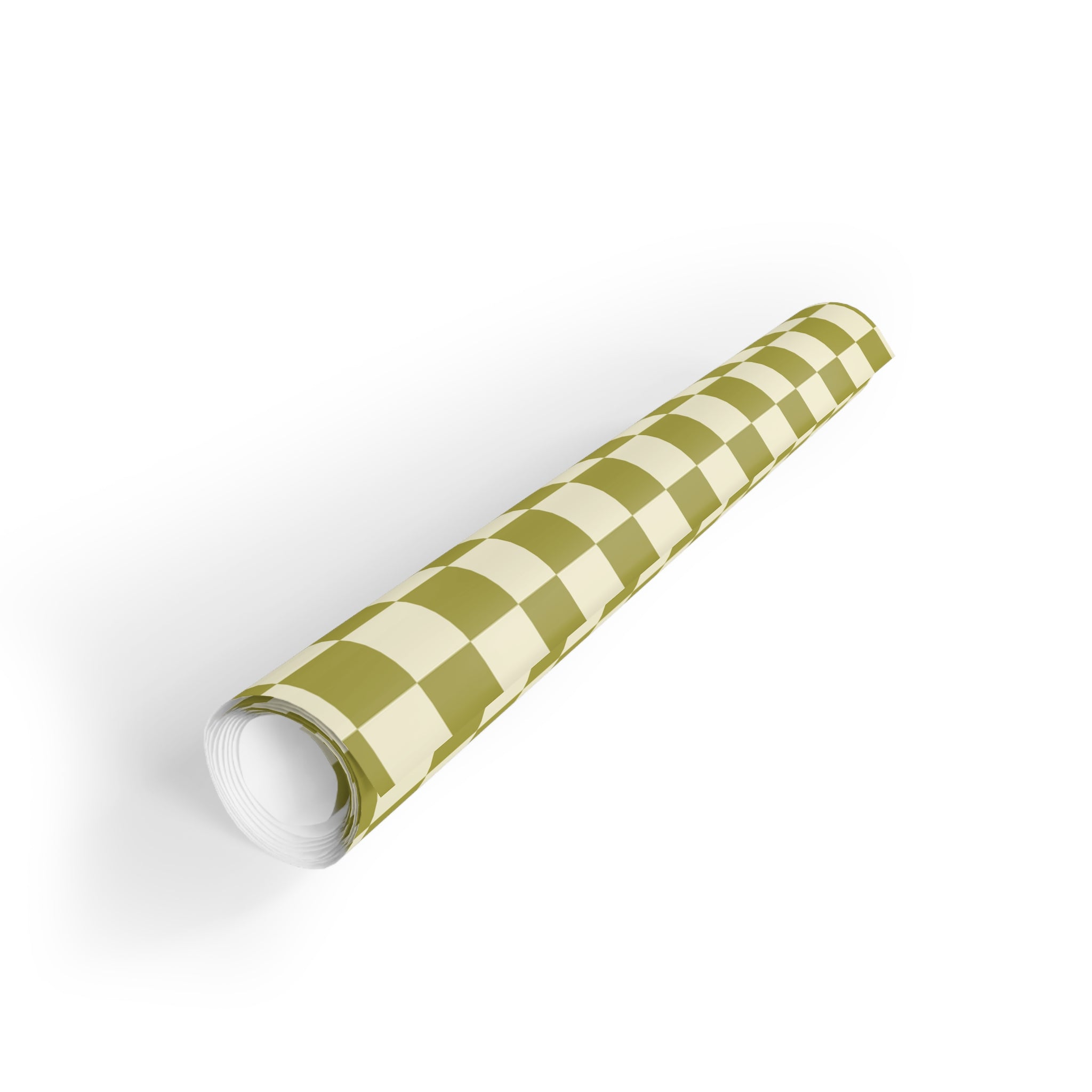 Olive Check | Wrapping Paper