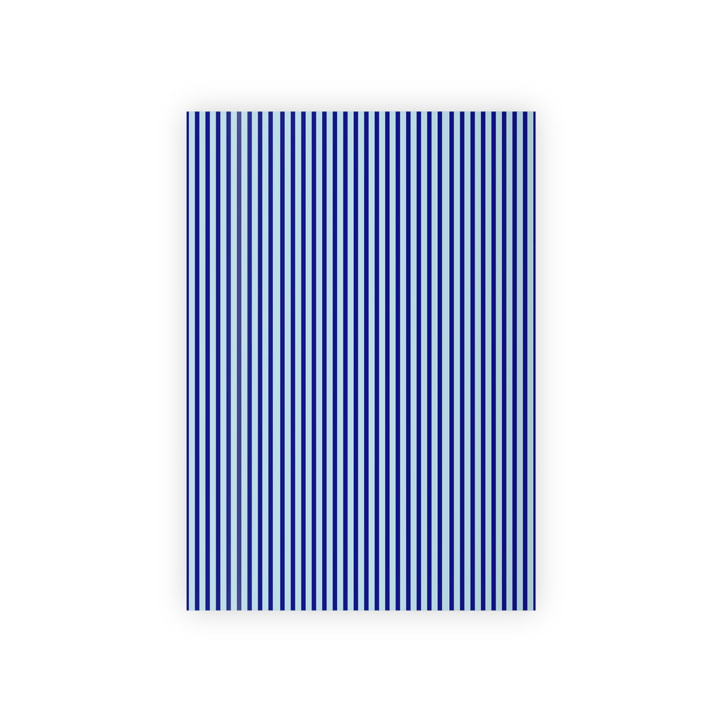 Blue Pinstripe | Wrapping Paper