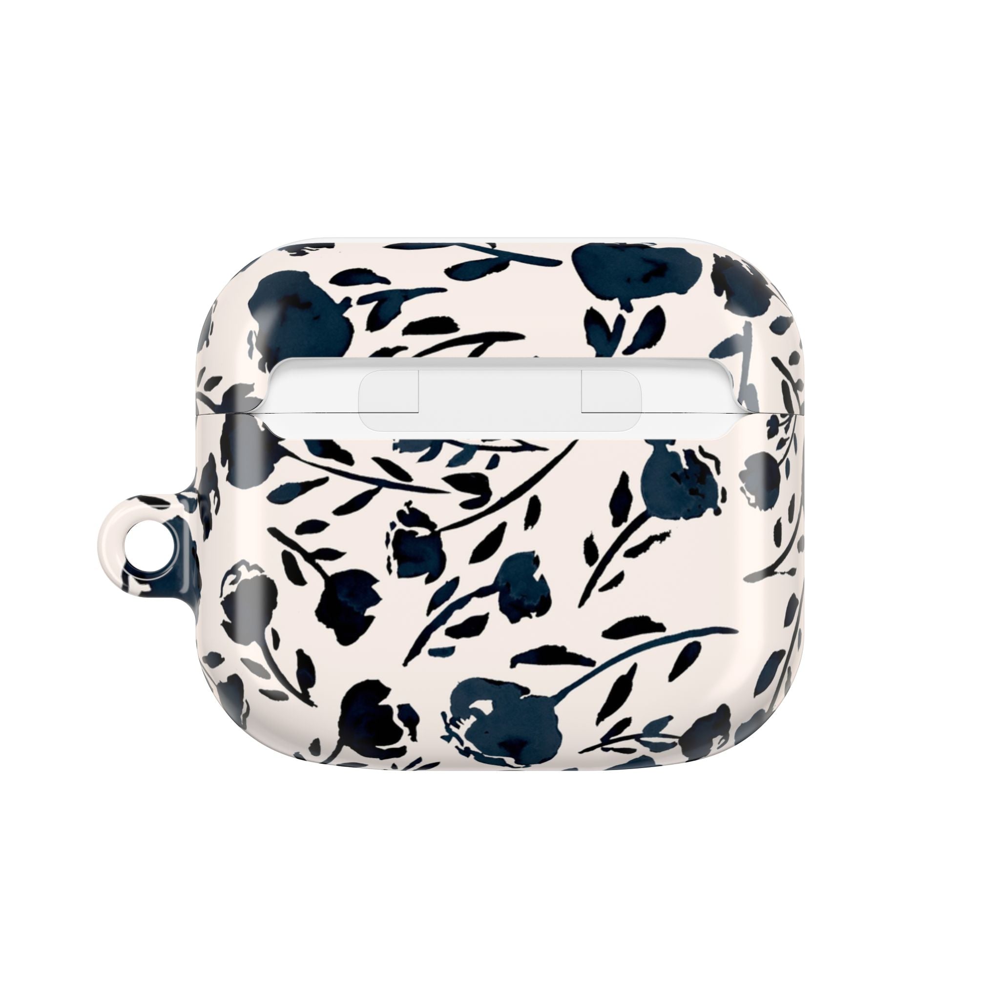 Midnight Meadow | Navy Floral Print AirPods Case