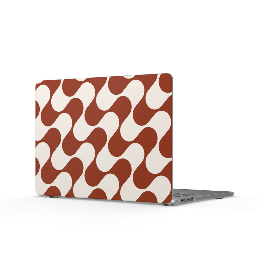 Terra Flow | Rust Abstract Mod Laptop Sleeve