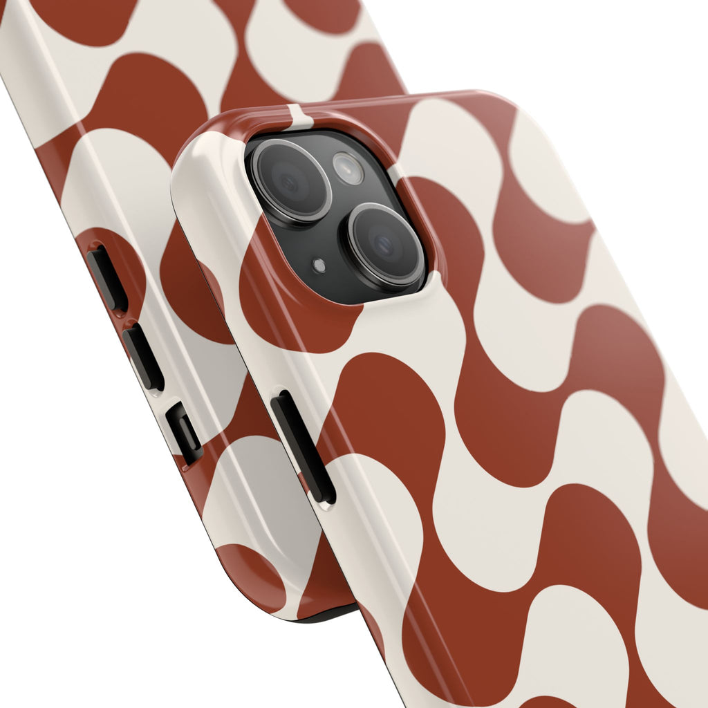 Terra Flow | Rust Abstract Mod Tough Phone Case