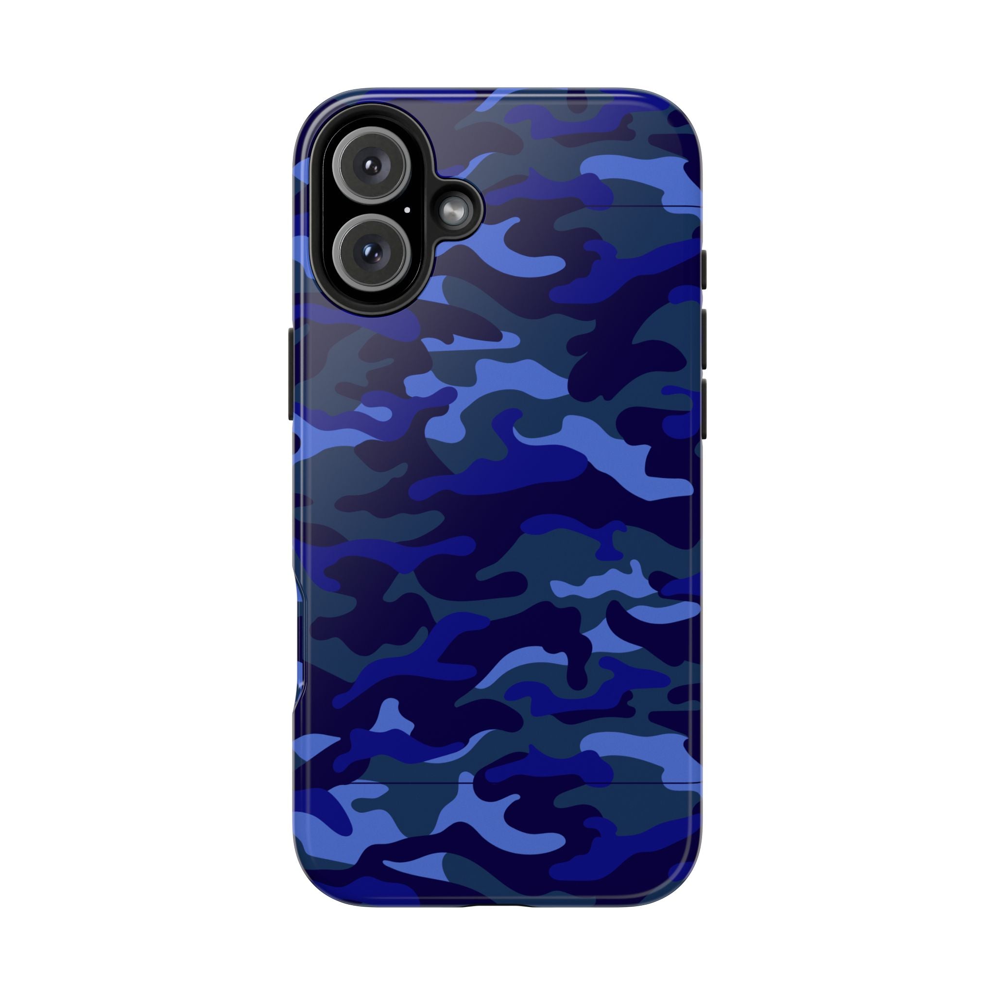 Maroon & Blush Striped Tough Phone Case — Durable Protective iPhone Cover