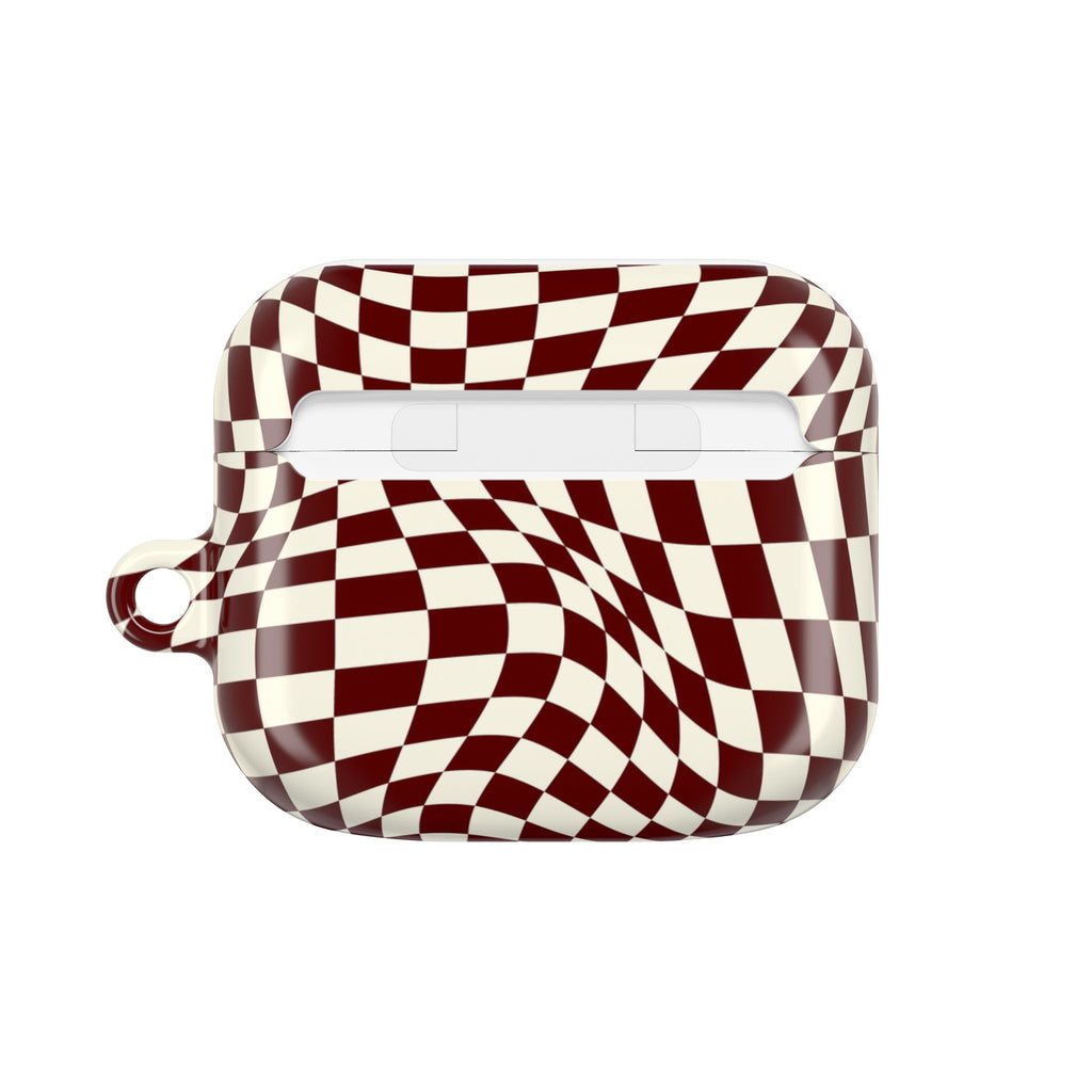 Crimson Warp | AirPods Case