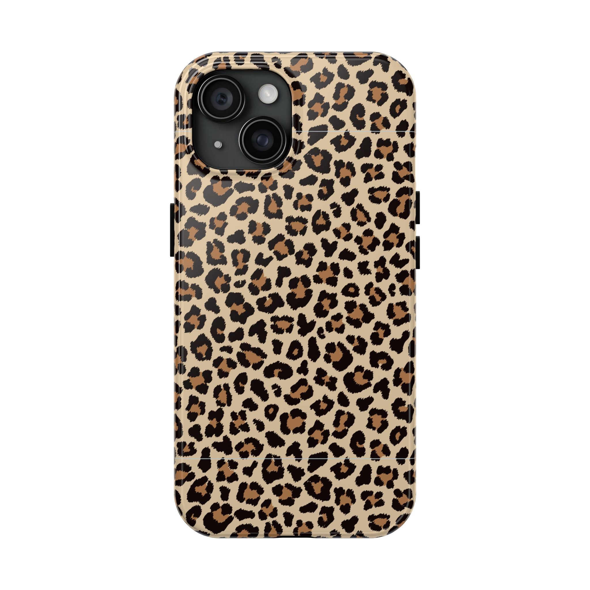 Leopard Hour | Neutral Leopard Print Tough Phone Case