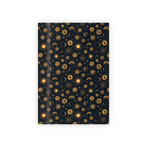 Golden Eclipse Wrapping Paper by Gift Therapy