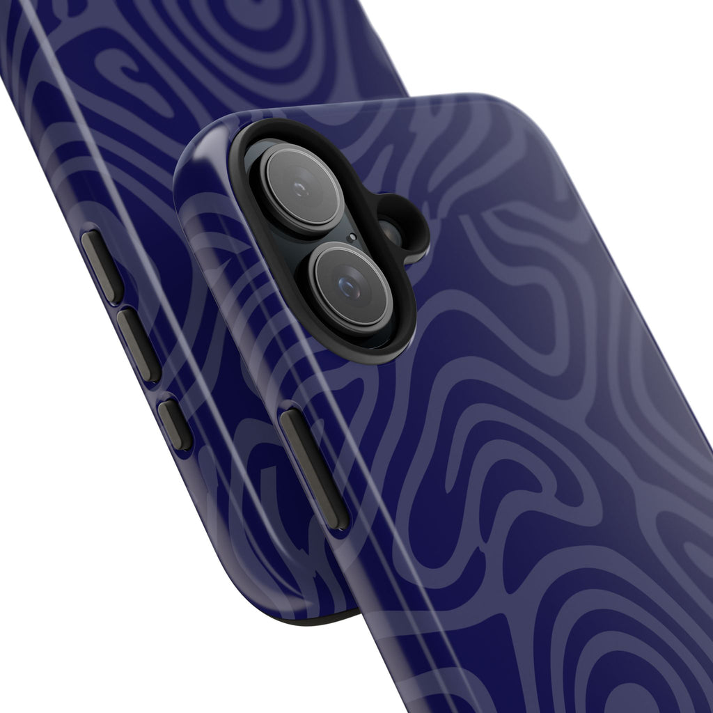 Indigo Swirl | Tough Phone Case