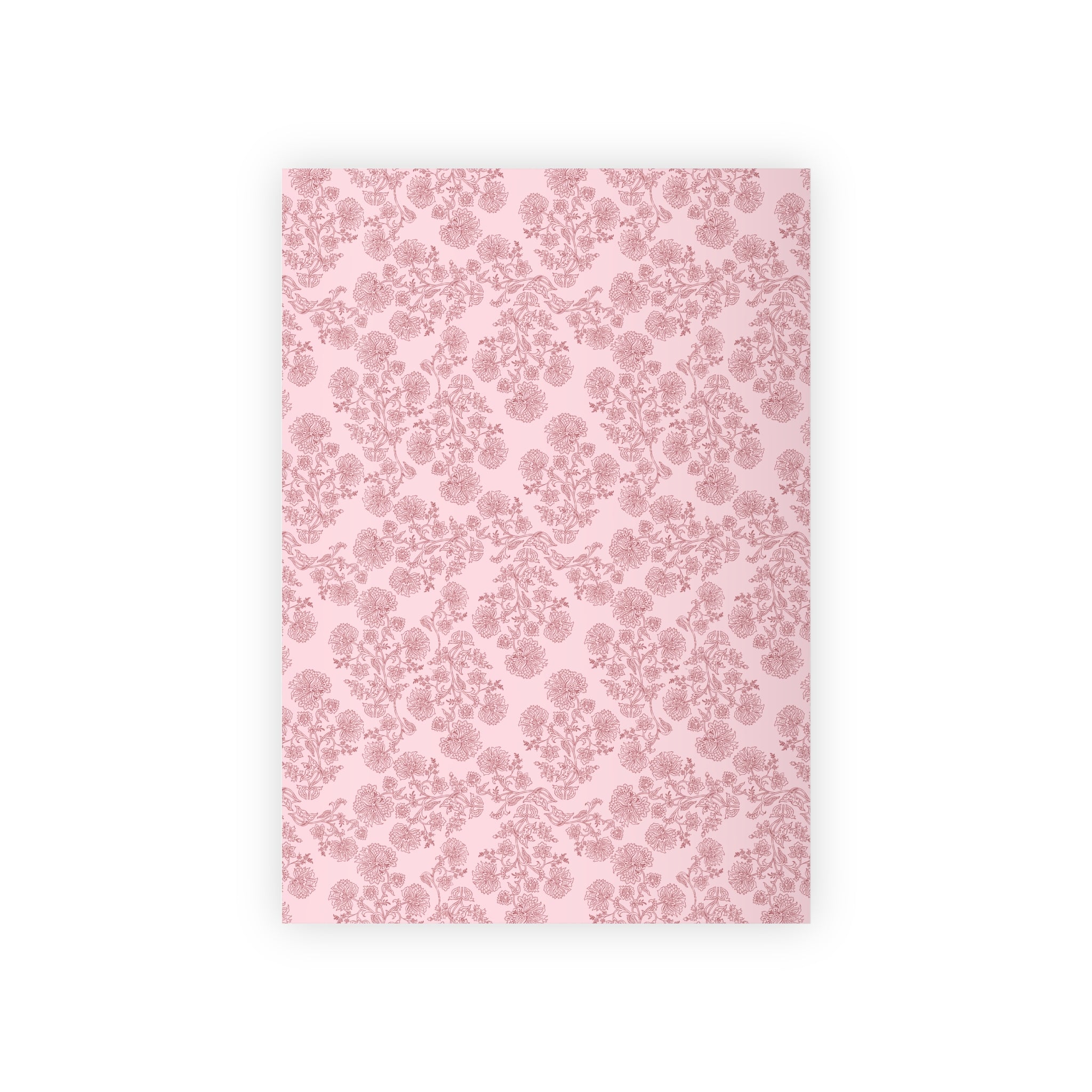 Pink Radiance | Blush Floral Print Wrapping Paper