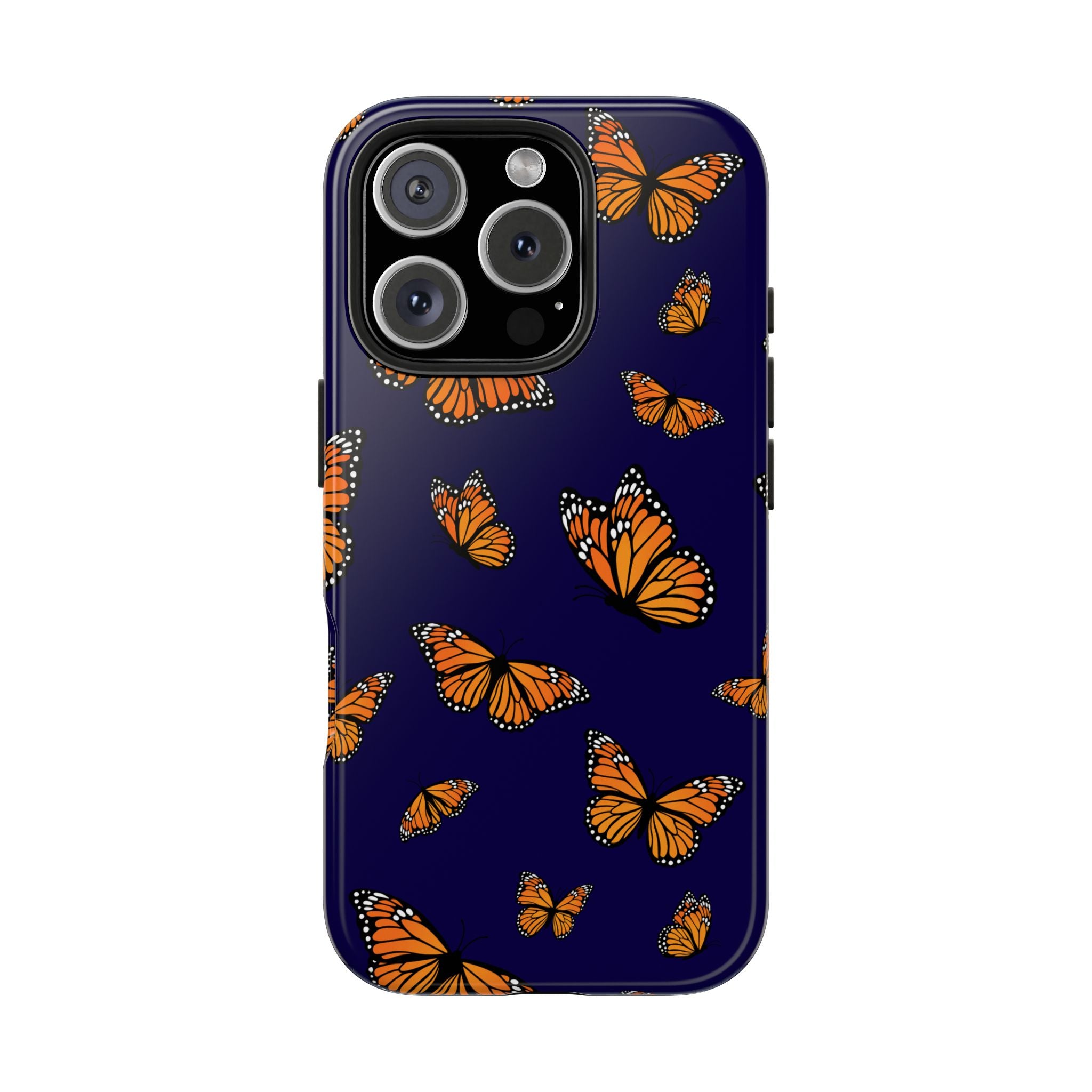 Maroon & Blush Striped Tough Phone Case — Durable Protective iPhone Cover