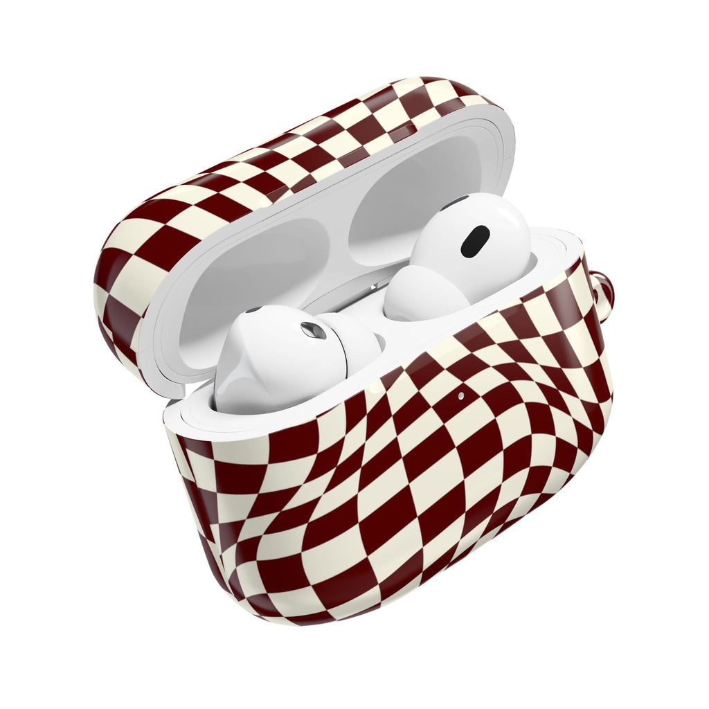 Crimson Warp | AirPods Case