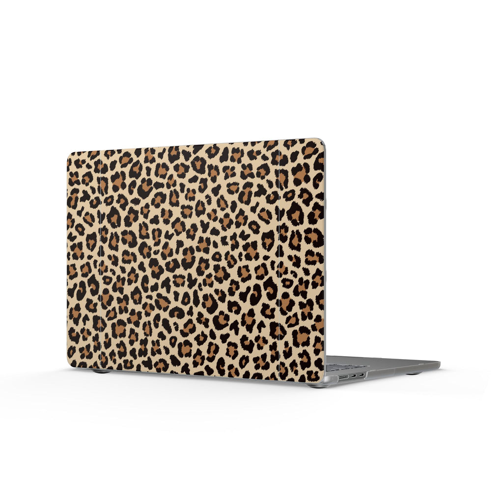 Leopard Hour | Neutral Leopard Print Laptop Sleeve