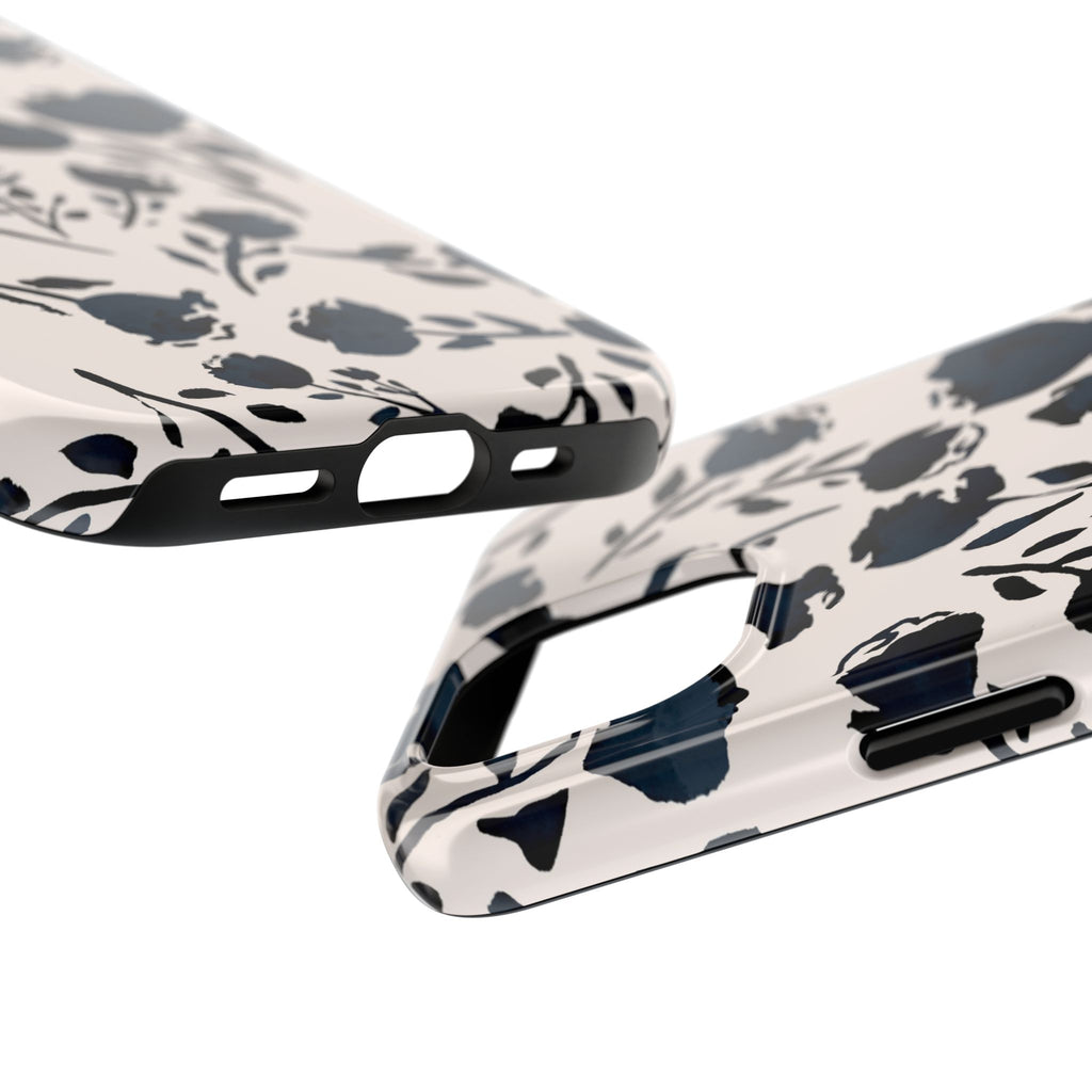 Midnight Meadow | Navy Floral Print Phone Case