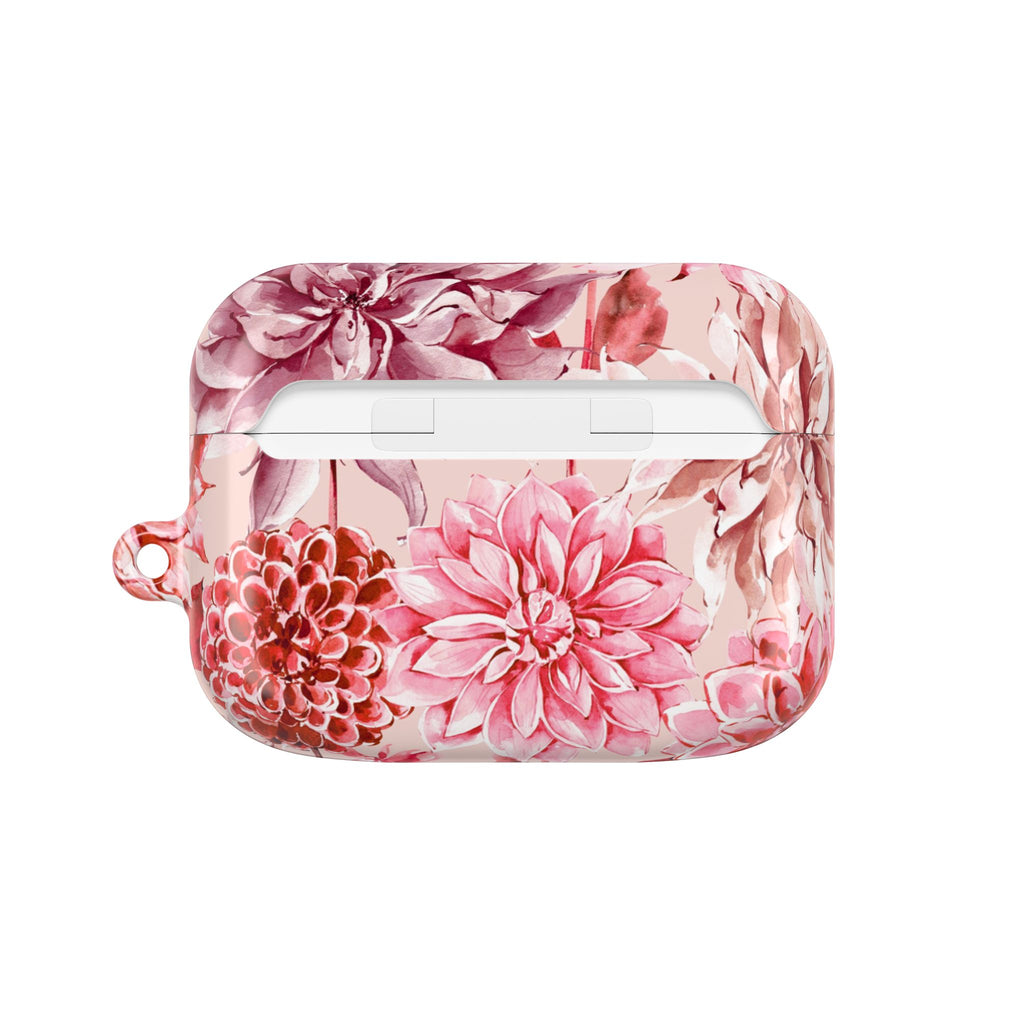 Petal Devotion | Blush Dahlia Floral AirPods Case