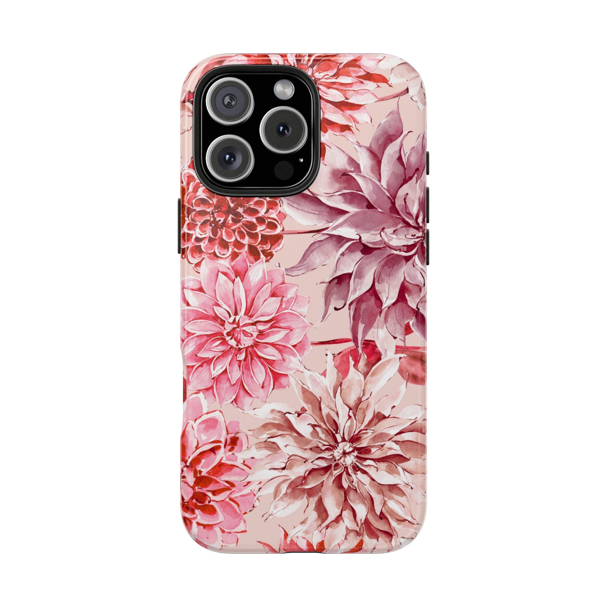 Petal Devotion | Blush Dahlia Floral Phone Case