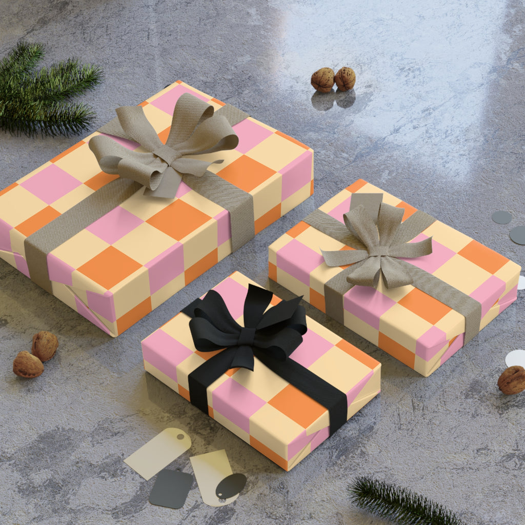 Sunwash Check | Wrapping Paper
