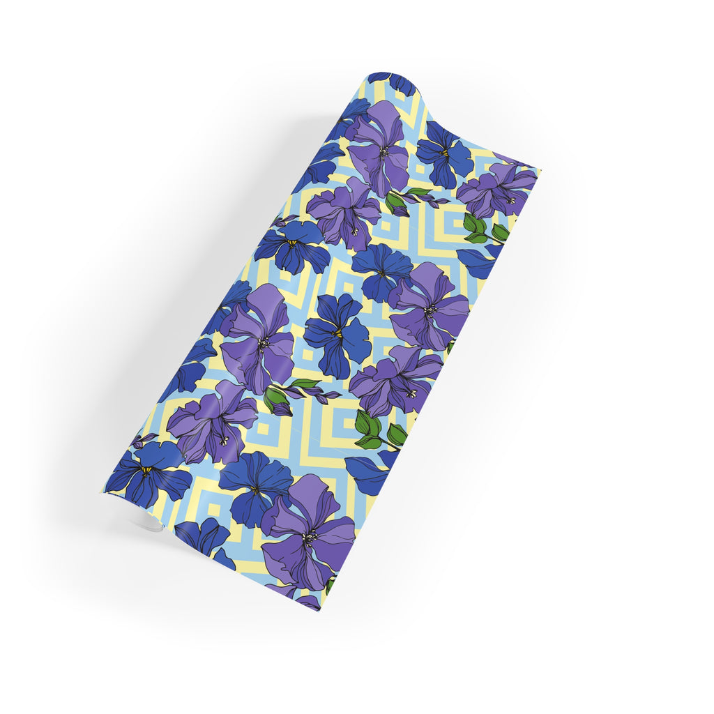Bluebell Bloom | Blue Botanical Floral Wrapping Paper