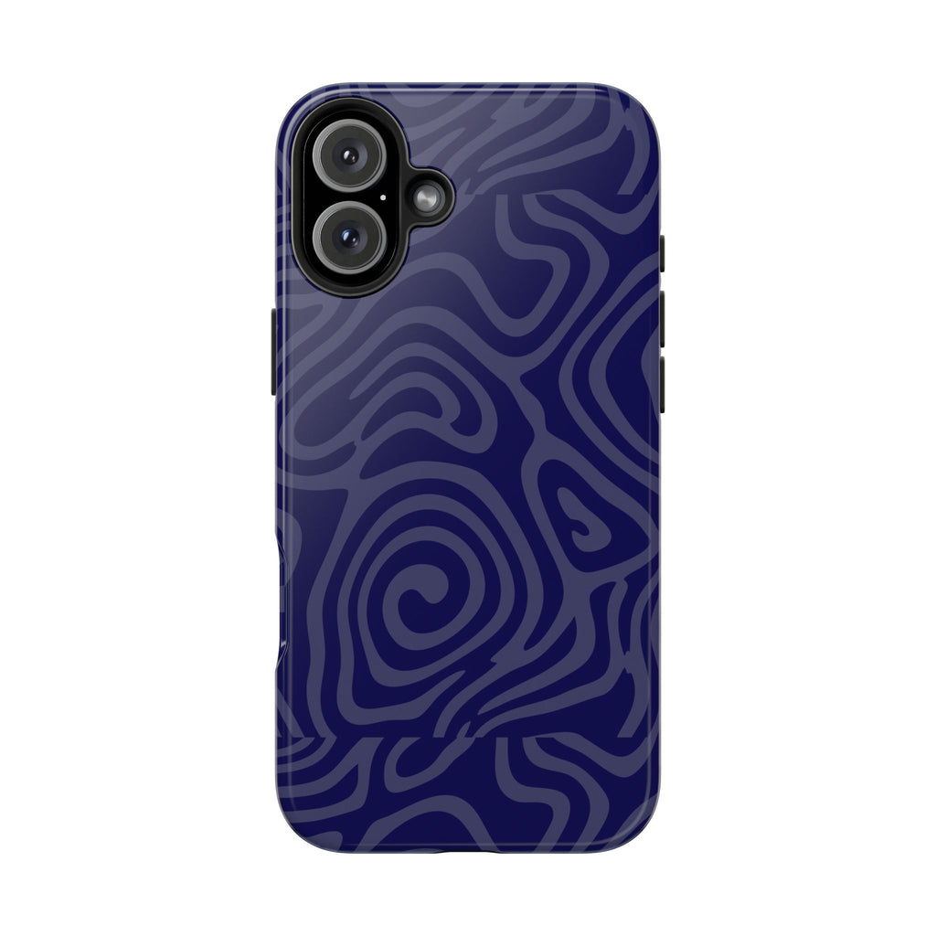 Indigo Swirl | Tough Phone Case