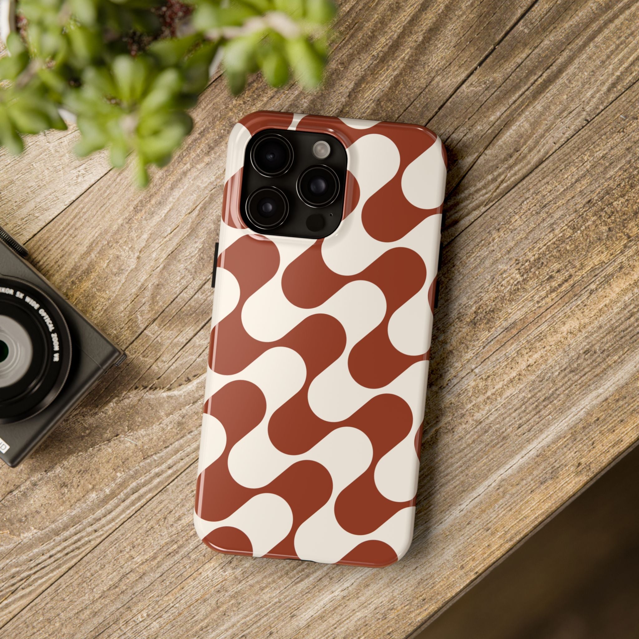 Terra Flow | Rust Abstract Mod Tough Phone Case