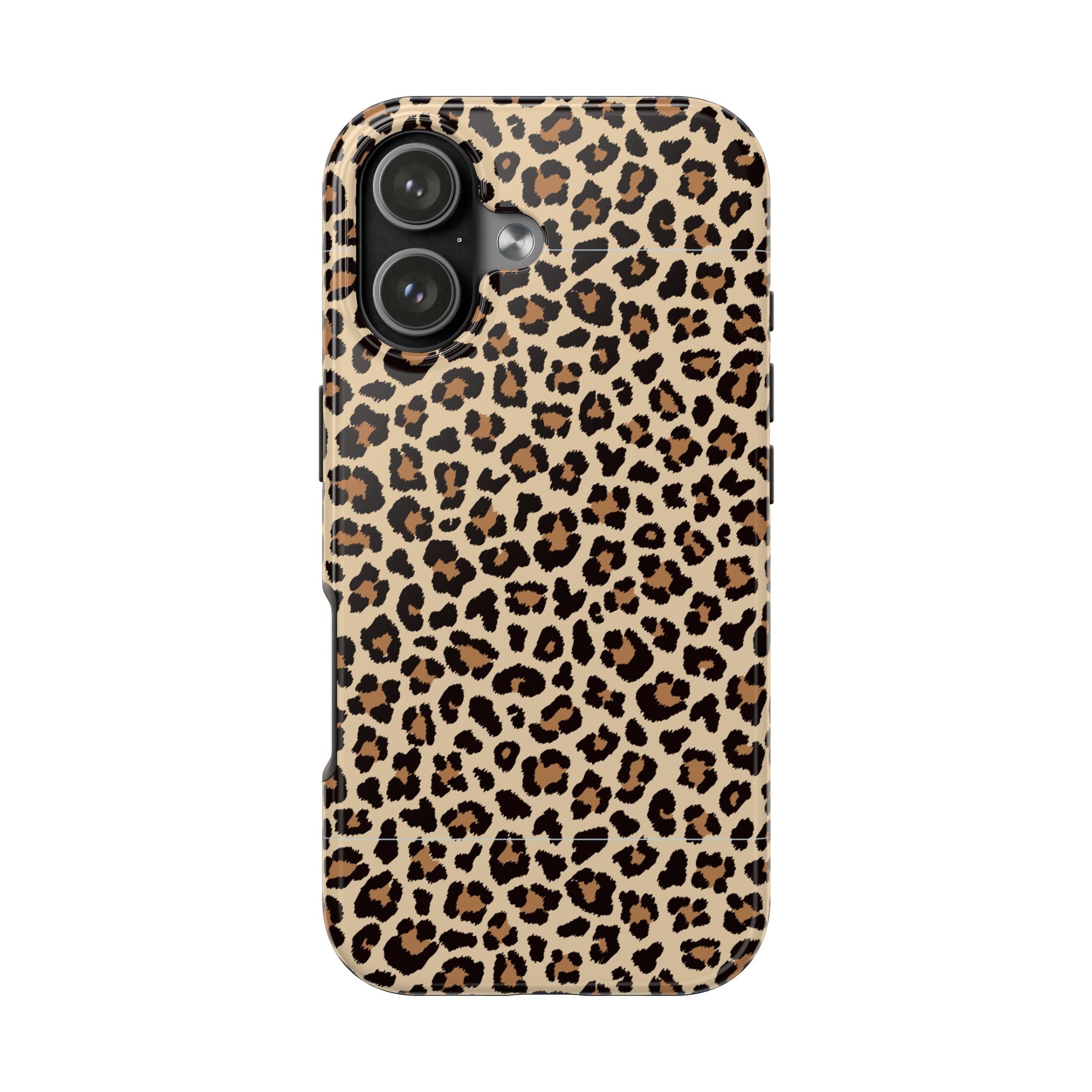 Leopard Hour | Neutral Leopard Print Tough Phone Case