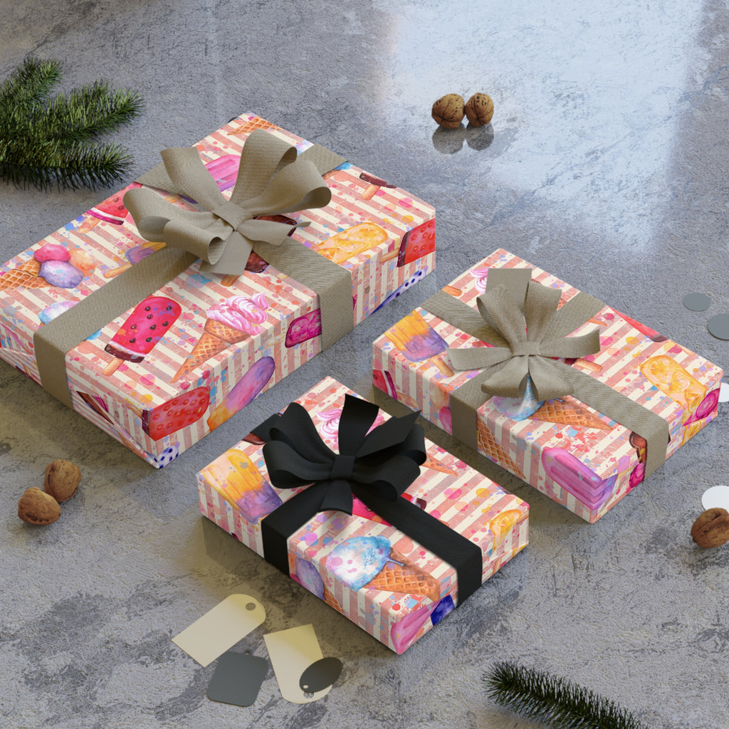 Sweet Escape | Summer Treat Print Wrapping Paper
