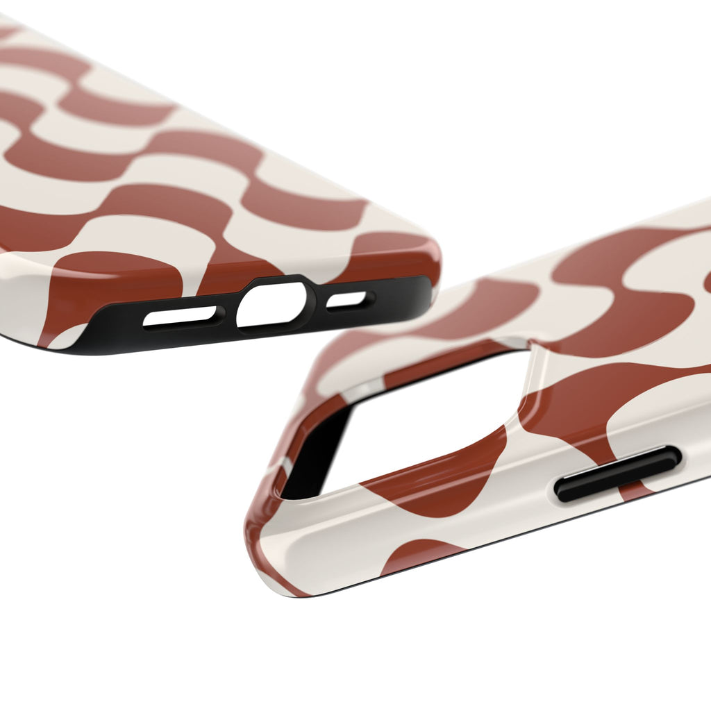 Terra Flow | Rust Abstract Mod Tough Phone Case