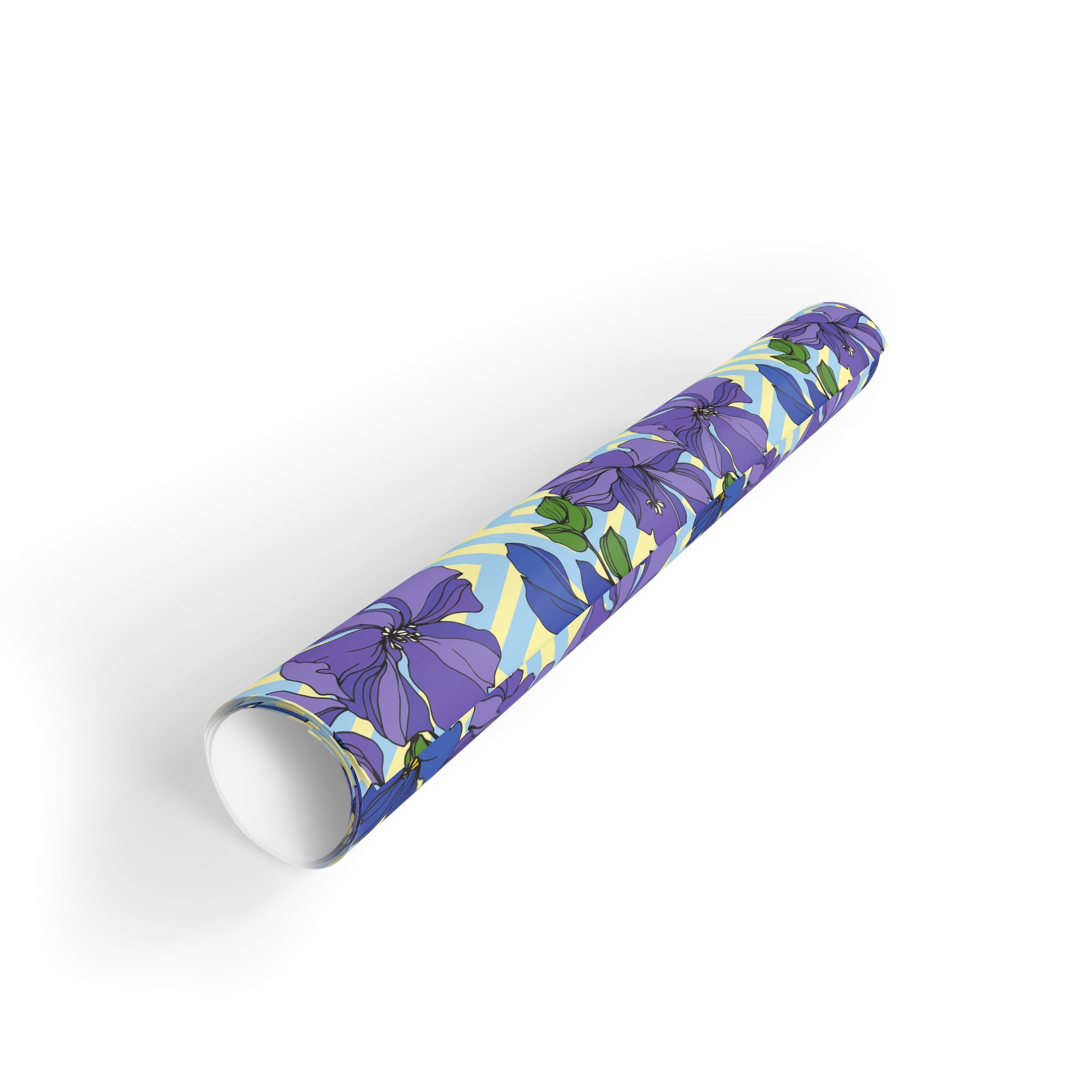 Bluebell Bloom | Blue Botanical Floral Wrapping Paper