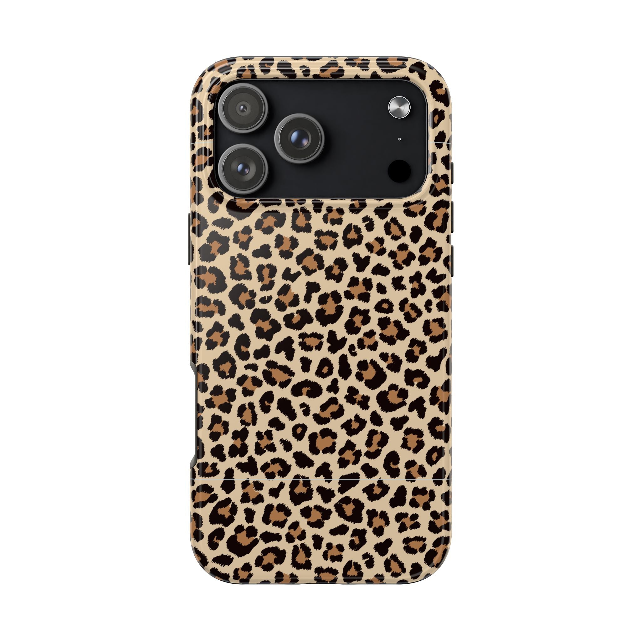 Leopard Hour | Neutral Leopard Print Tough Phone Case