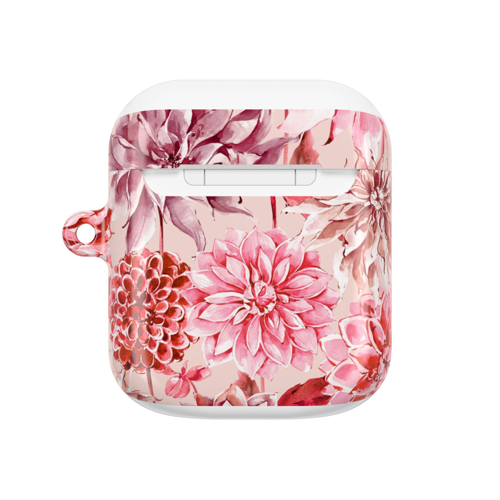 Petal Devotion | Blush Dahlia Floral AirPods Case