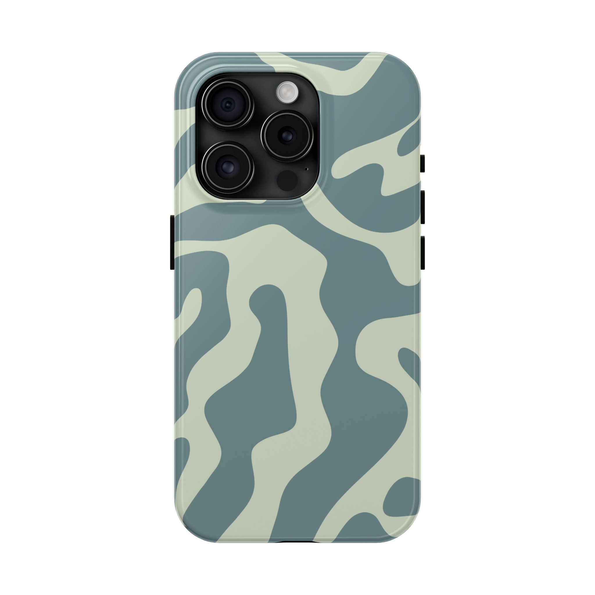 Blue Drift | Soft Blue Camo Phone Case