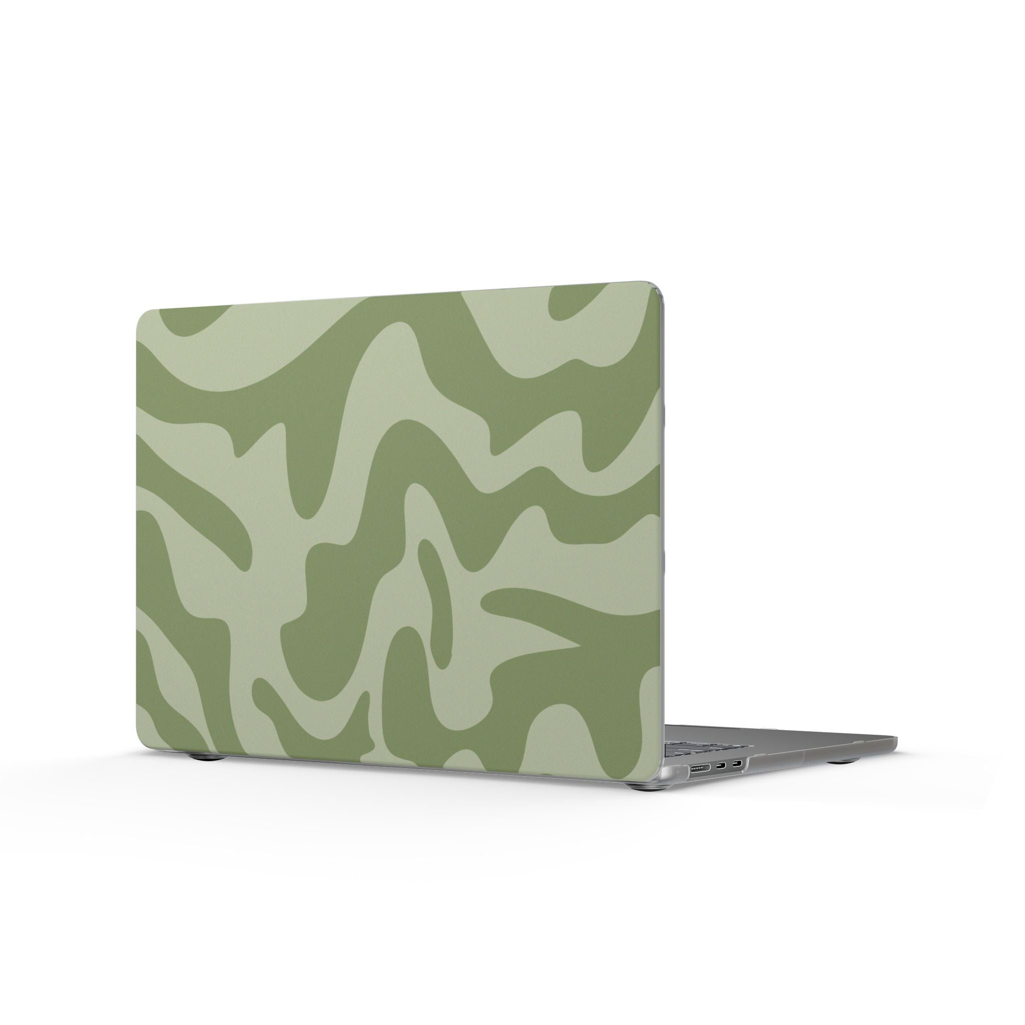 Olive Drift | Olive & Sage Camo Laptop Sleeve