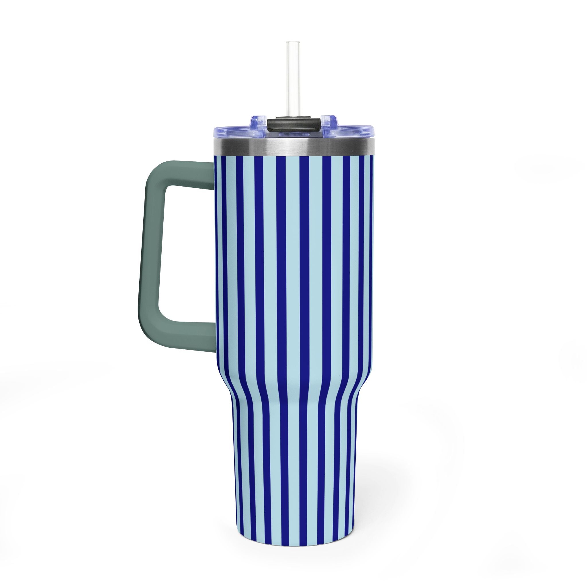 Blue Pinstripe | Tumbler