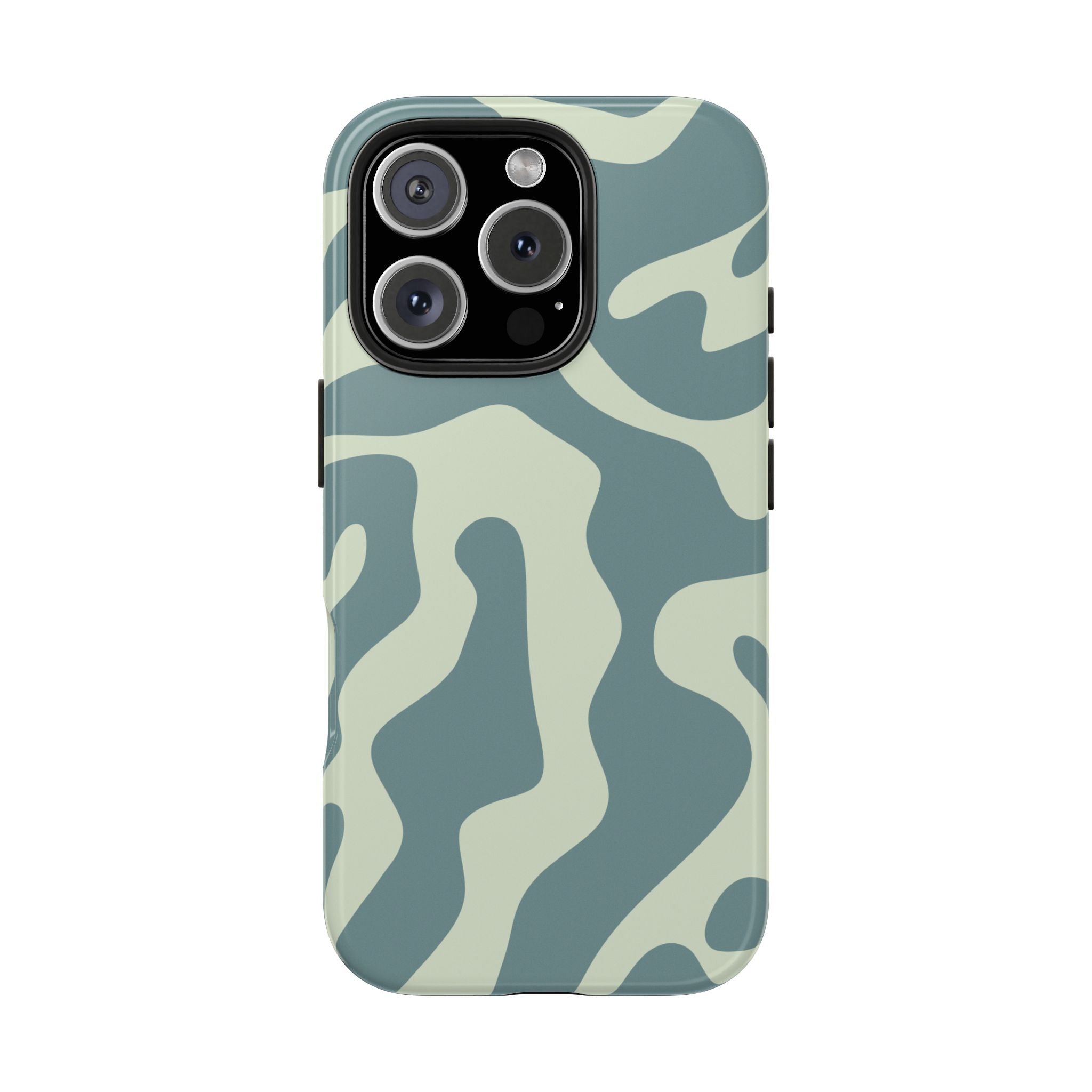 Blue Drift | Soft Blue Camo Phone Case