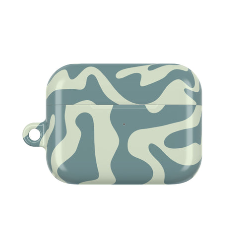 Blue Drift | Soft Blue Camo AirPods Case