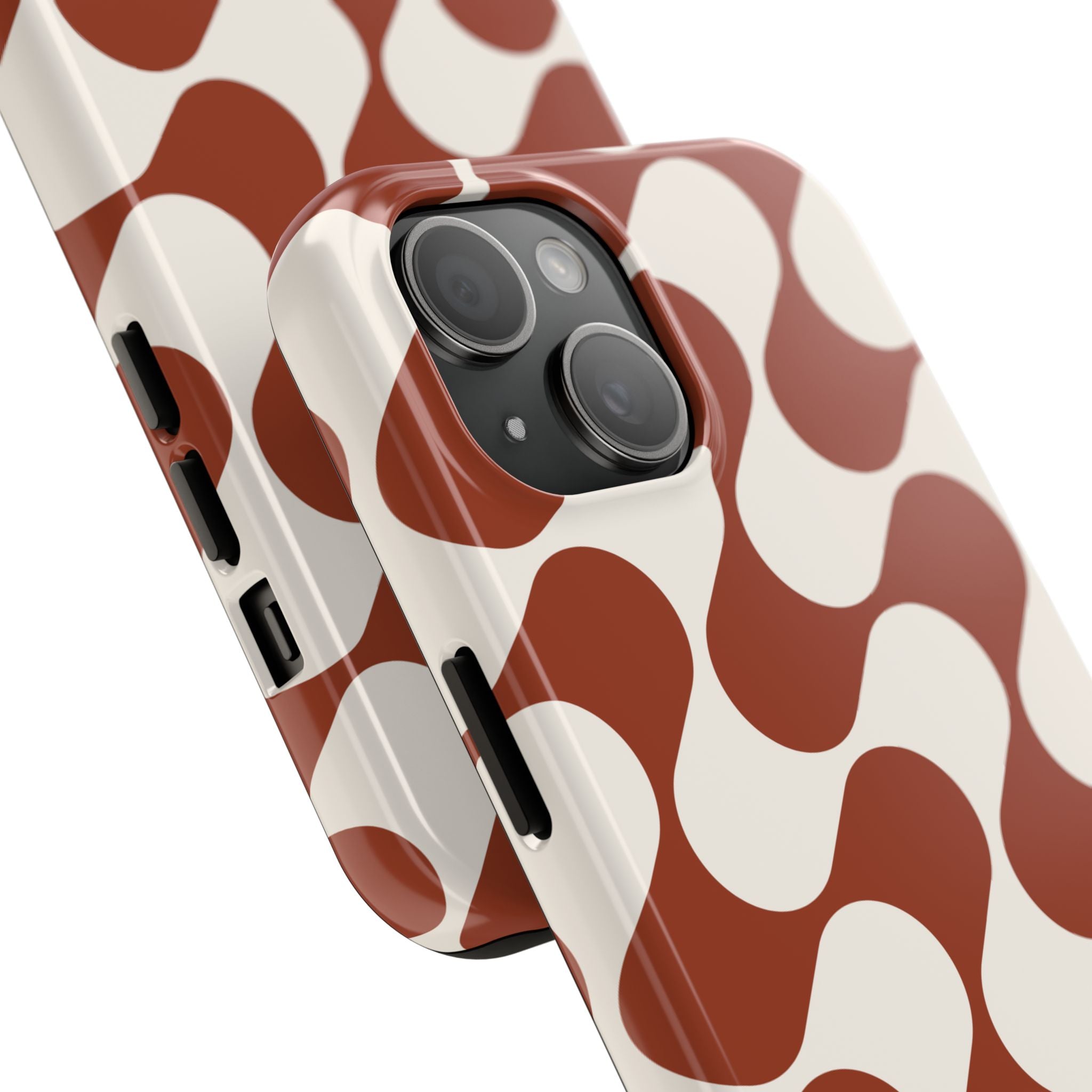 Terra Flow | Rust Abstract Mod Tough Phone Case
