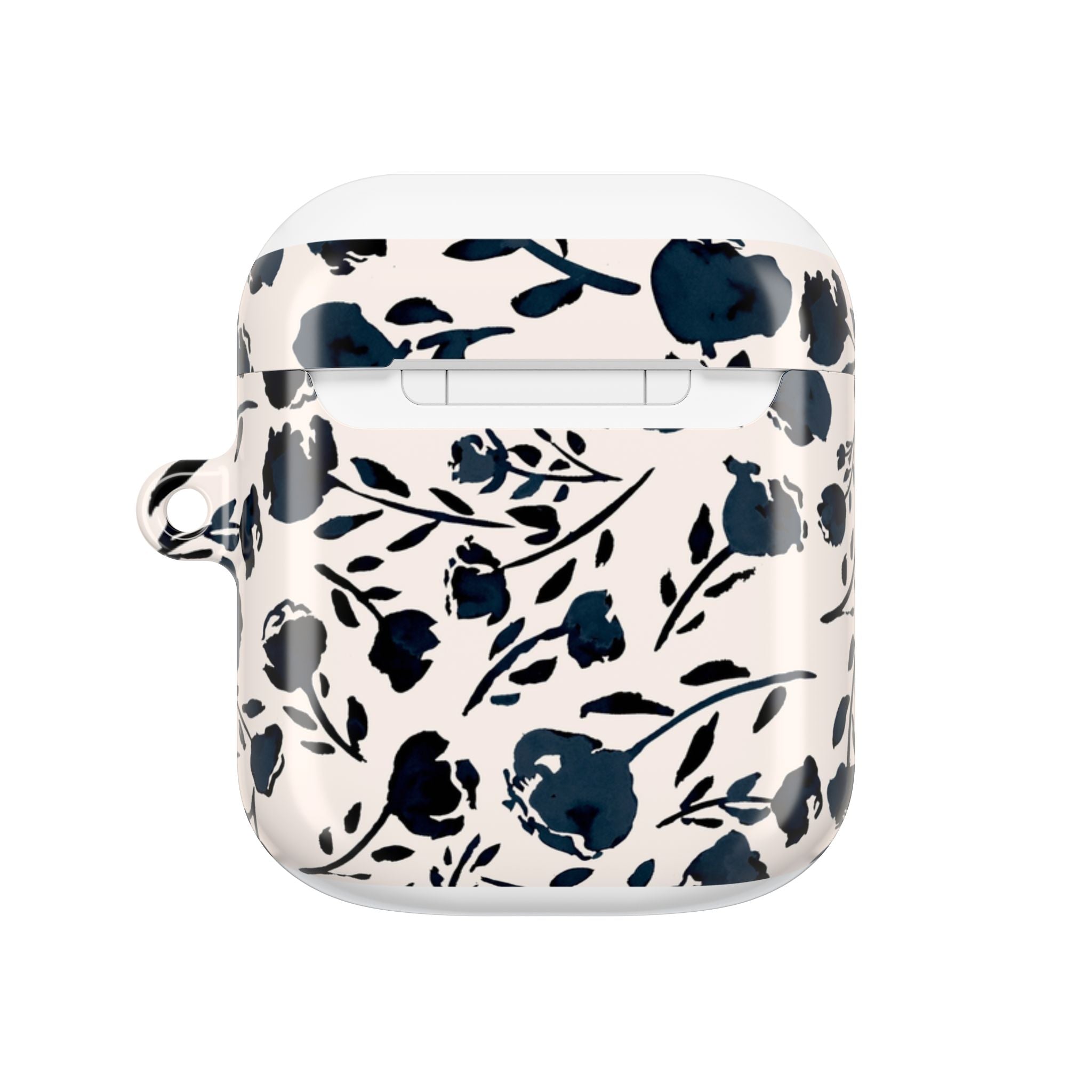 Midnight Meadow | Navy Floral Print AirPods Case