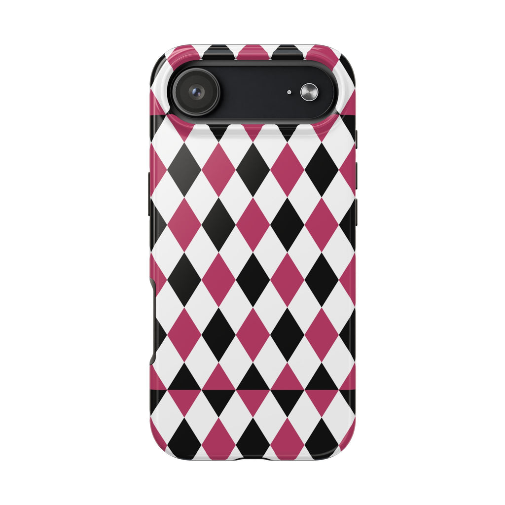 Harlequin Rosé | Tough Phone Case